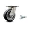 Service Caster 5 Inch Kingpinless Rubber on Aluminum Wheel Swivel Caster with Swivel Lock SCC SCC-KP30S520-RAR-BSL - alternate 1